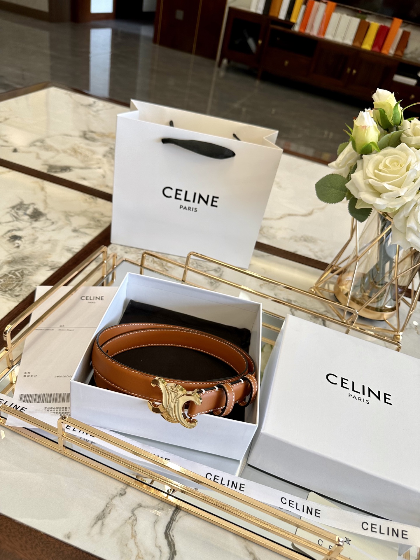 CELINE belt model 03